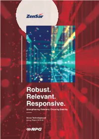 Robust. Relevant. Responsive