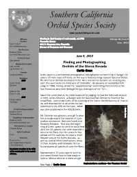 Southern California Orchid Species Society