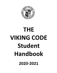 Student Handbook and Conduct