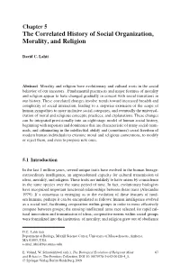 The Correlated History of Social Organization, Morality, and Religion