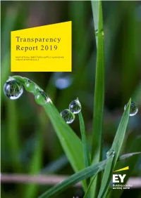 Transparency Report 2019