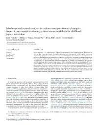 Mind Maps and Network Analysis to Evaluate Conceptualization of Complex T Issues: a Case Example Evaluating Systems Science Workshops for Childhood Obesity Prevention