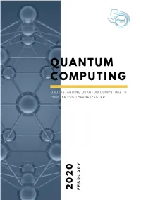 Quantum Computing