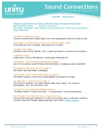 Sound Connections Unity’S New Thought Music Resource