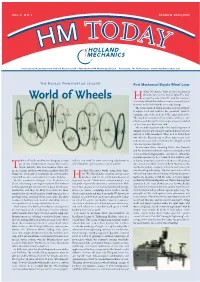 World of Wheels Hect Got the Code Name CF, and the Inventors Tentatively Offered Their Labour-Saver to Various Bicycle Factories in the Netherlands En Nearby Europe