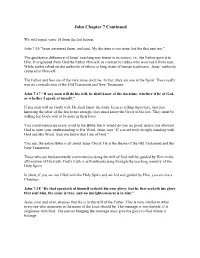 John Chapter 7 Continued
