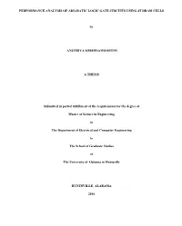 Performance Analysis of Adiabatic Logic Gate Circuits Using 4T Dram Cells