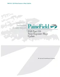 FAR Part 150 Noise Exposure Maps Update