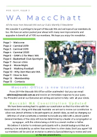 Maccchatt WA Feb. 2019, Issue 2