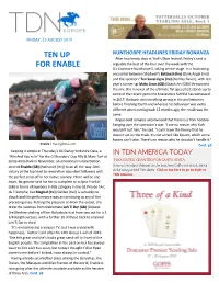 Ten up for Enable