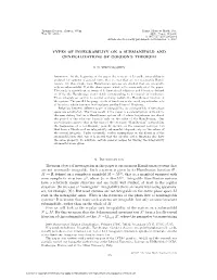Types of Integrability on a Submanifold and Generalizations of Gordon’S Theorem