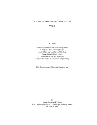 Advanced Process Analysis System