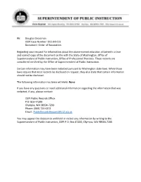 Douglas Grossman OSPI Case Number: D11-04-019 Document: Order of Revocation