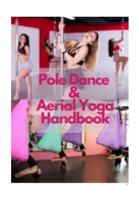 Pole and Aerial Student Handbook.Pdf