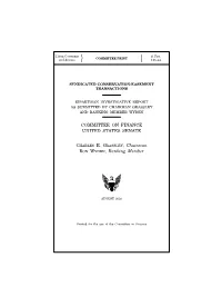 Syndicated Conservation-Easement Transactions