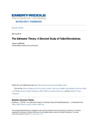 The Saltwater Theory: a Directed Study of Failed Revolutions