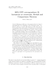 Instantons at Crossroads, Moduli and Compactness Theorem