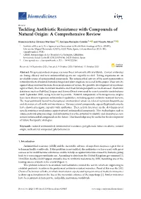 Tackling Antibiotic Resistance with Compounds of Natural Origin: a Comprehensive Review