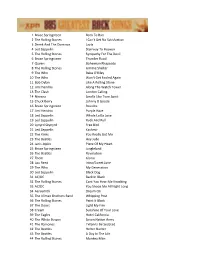 1 Bruce Springsteen Born to Run 2 the Rolling Stones I Can't Get No Satisfaction 3 Derek and the Dominos Layla 4 Led Zeppelin St