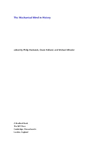 Introduction: the Mechanical Mind