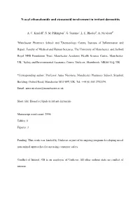 N-Acyl Ethanolamide and Eicosanoid Involvement in Irritant Dermatitis
