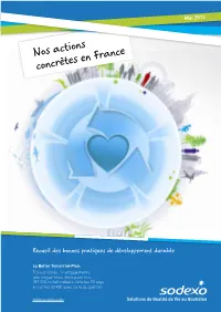 Nos Actions Concrètes En France