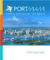 2016 Cruise Guide