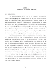 Appendix I Klhctrohics for Magihg Atom Probe 1.1