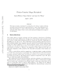Arxiv:Math/0512157V1 [Math.MG] 7 Dec 2005 Petrie-Coxeter Maps