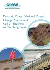 Fife Ness to Cairnbulg Point Scotland’S Centre of Expertise for Waters