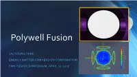 Polywell Fusion