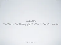 The World's Best Photography. the World's Best Community. 500Px.Com