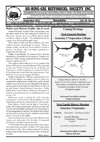 2009 Apr Newsletter