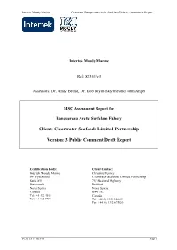 MSC Assessment Report For