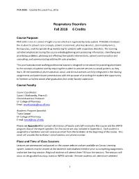 Syllabus Fall 2018