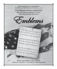 View Concert Program