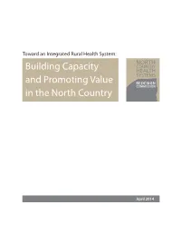 Building Capacity and Promoting Value in the North Country