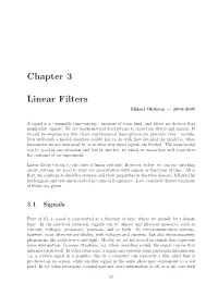 Chapter 3 Linear Filters
