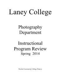 Instructional Program Review Spring 2014
