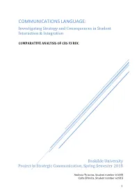 Communications Language
