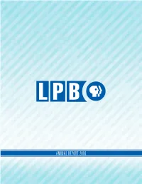 2016 Annual Report