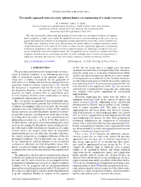 Two-Mode Squeezed States in Cavity Optomechanics Via Engineering of a Single Reservoir