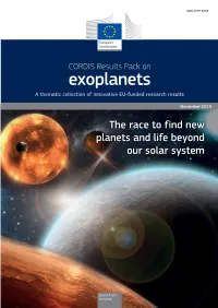 CORDIS Results Pack on Exoplanets a Thematic Collection of Innovative EU-Funded Research Results