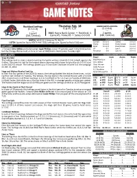 Icehogs Thursday, Feb