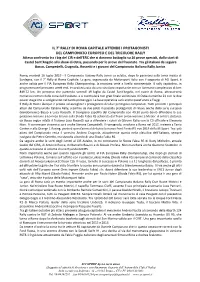Preview Protagonisti 16/07/2019