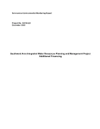 Additional Financing This Semi-Annual Environmental Monitoring Report Is a Document of the Borrower