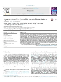 Bioaugmentation of Thermophilic Anaerobic Biodegradation