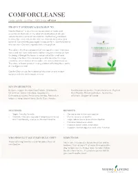COMFORCLEANSE Item No