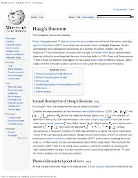 Haag's Theorem - Wikipedia, the Free Encyclopedia