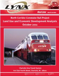 Land Use and Economic Development Analysis October 2011